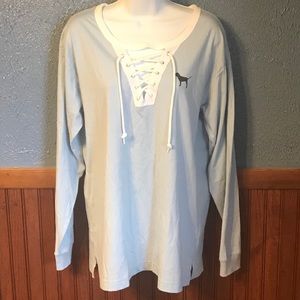 Oversized Long Sleeve PINK Shirt